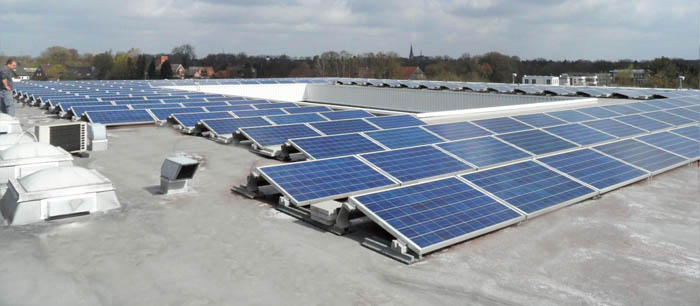 Dach: Kaufpark Münster - Roxel