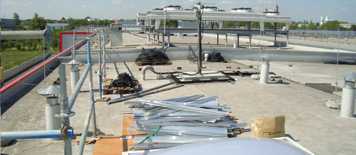 Aufbauten - Ratio Großmarkt Münster - Loddenheide