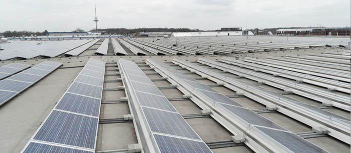 Dach: Ratio Großmarkt Münster - Loddenheide