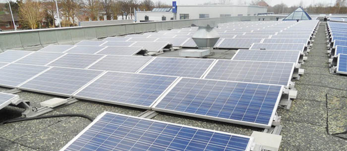 Dach: Rudolf-Diesel Straße - Münster